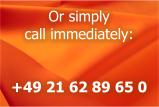 Button to call E.J.Kluth: +49 21 62 89 65 0